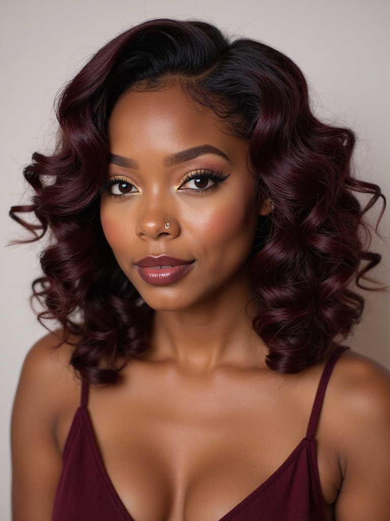 timeless elegance with pin curls