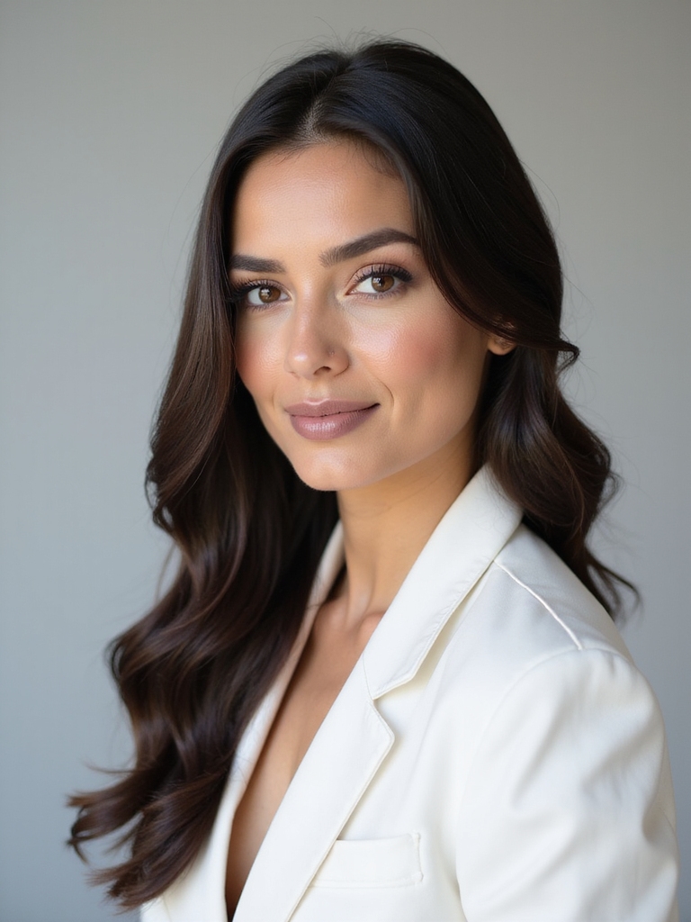 timeless polished workplace hairstyle