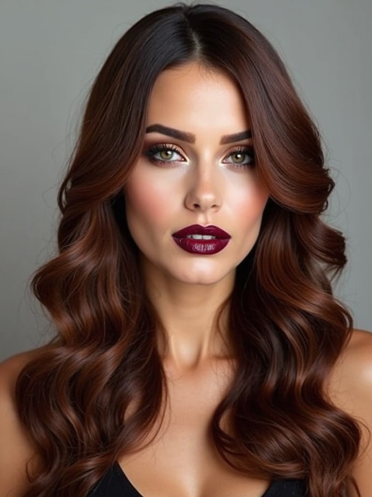 timeless unisex side part