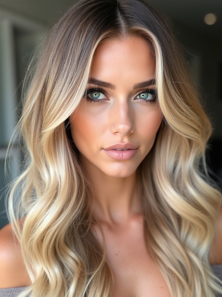 transformative feathered hair layers