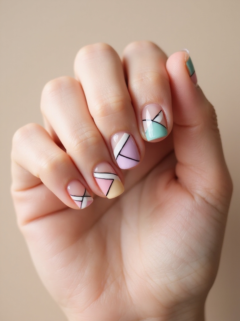 translucent geometric neon jelly