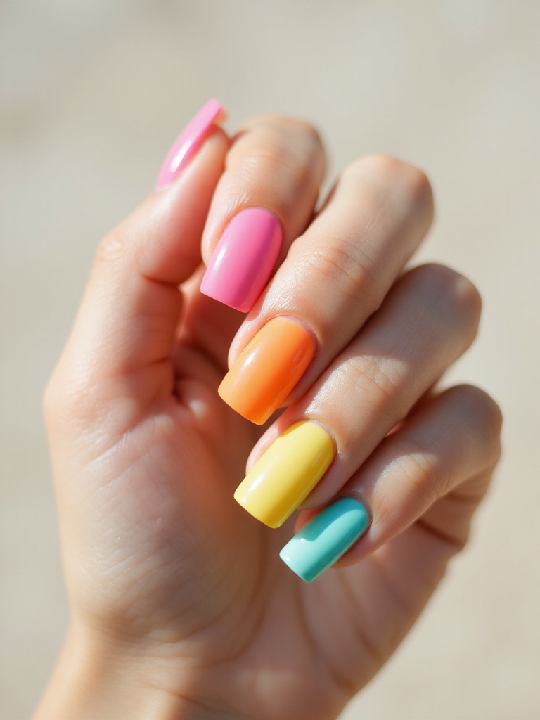 translucent glossy poolside popsicles