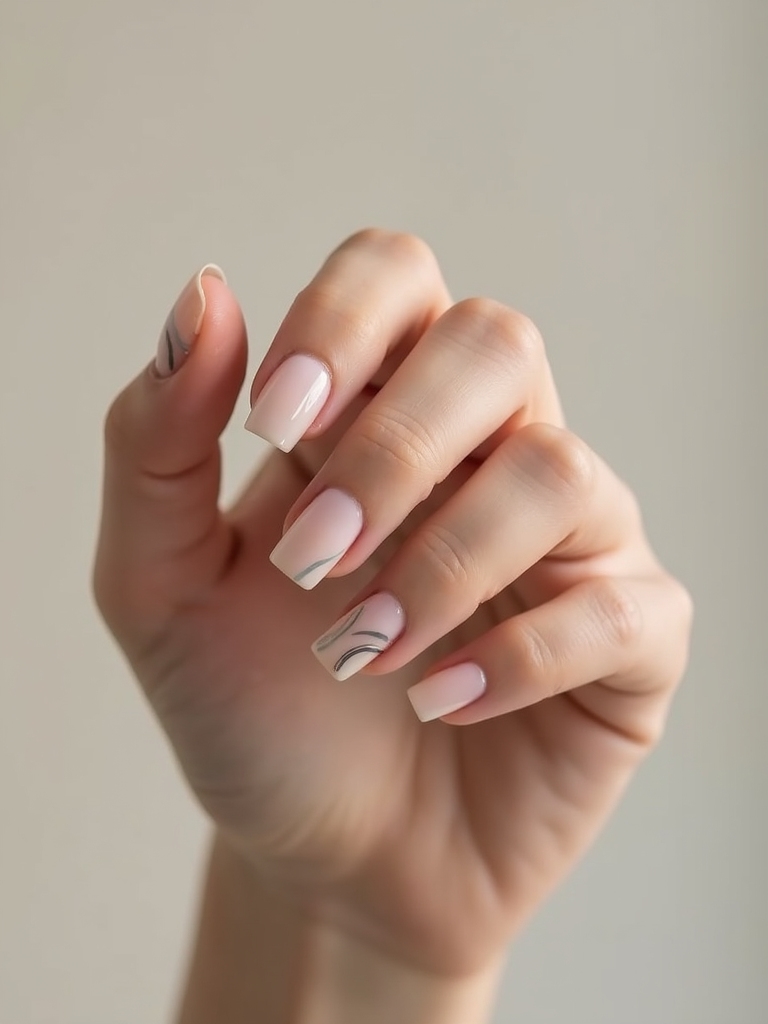 transparent squares with arcs