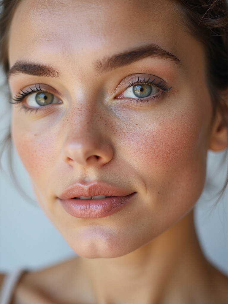 understated natural radiant minimal makeup