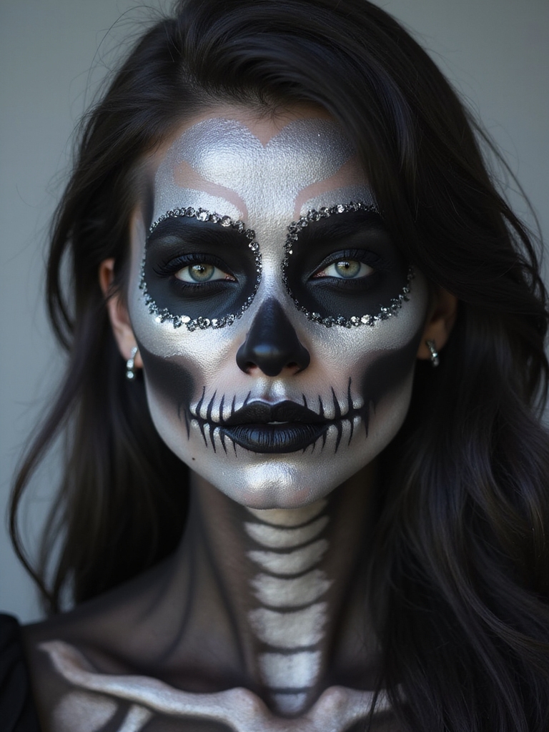 velvet charcoal skull contouring