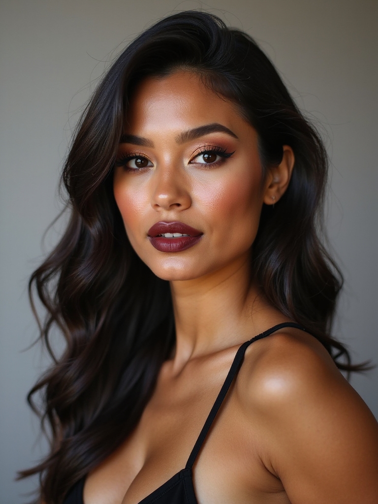 velvet matte with ombr