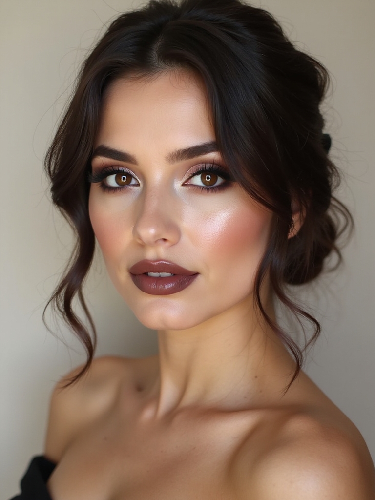 velvet smoked eyes with pearl