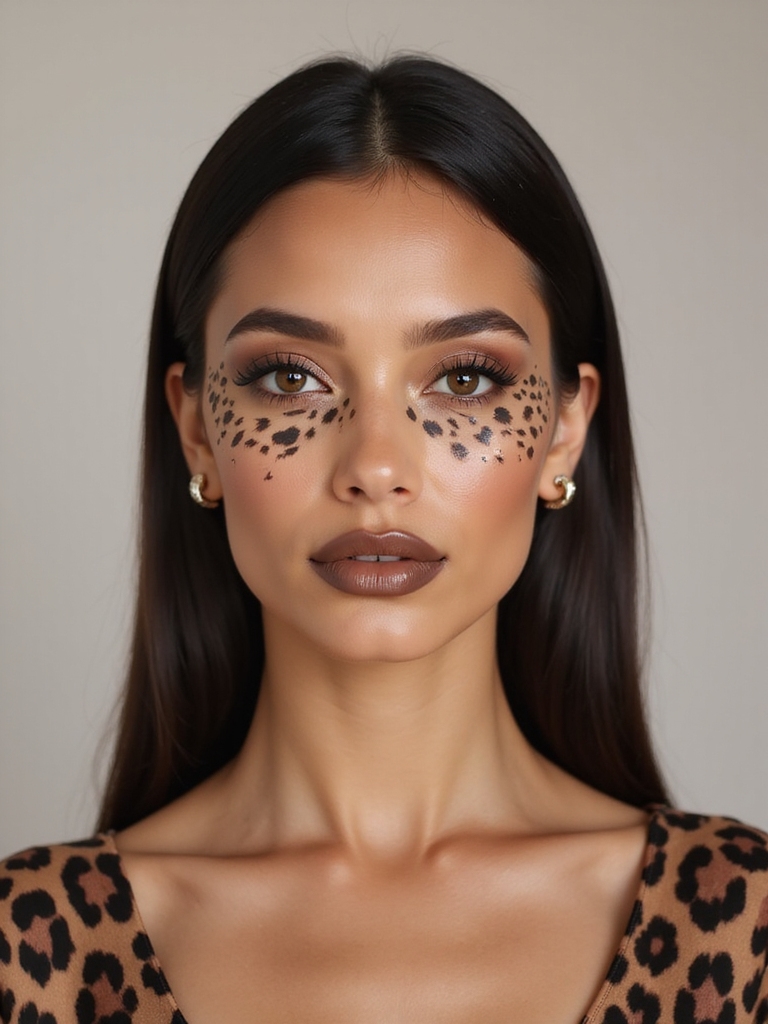 velvety mocha leopard glamour