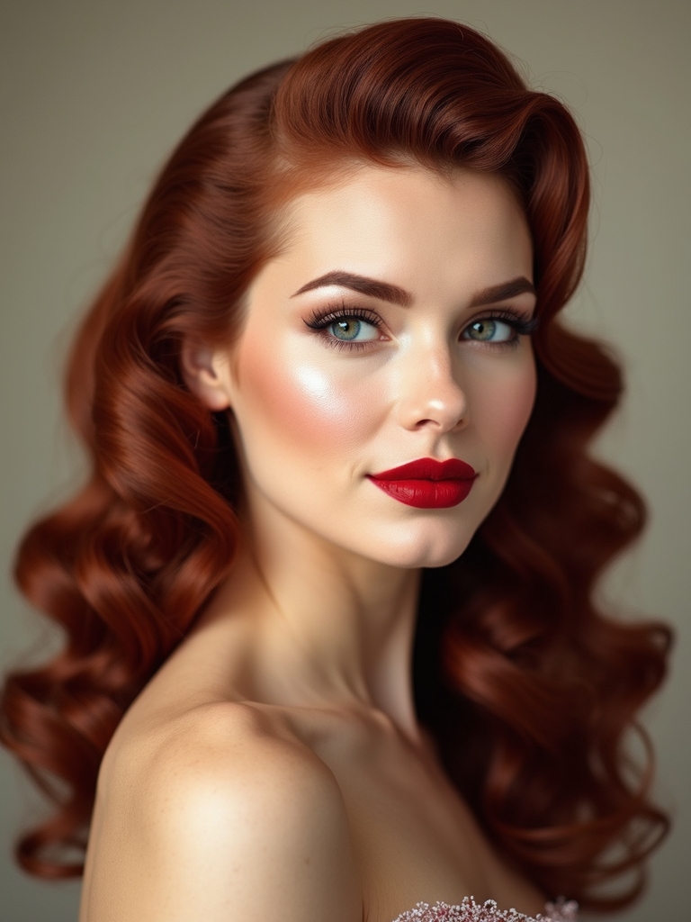 vintage hairstyles for birthdays