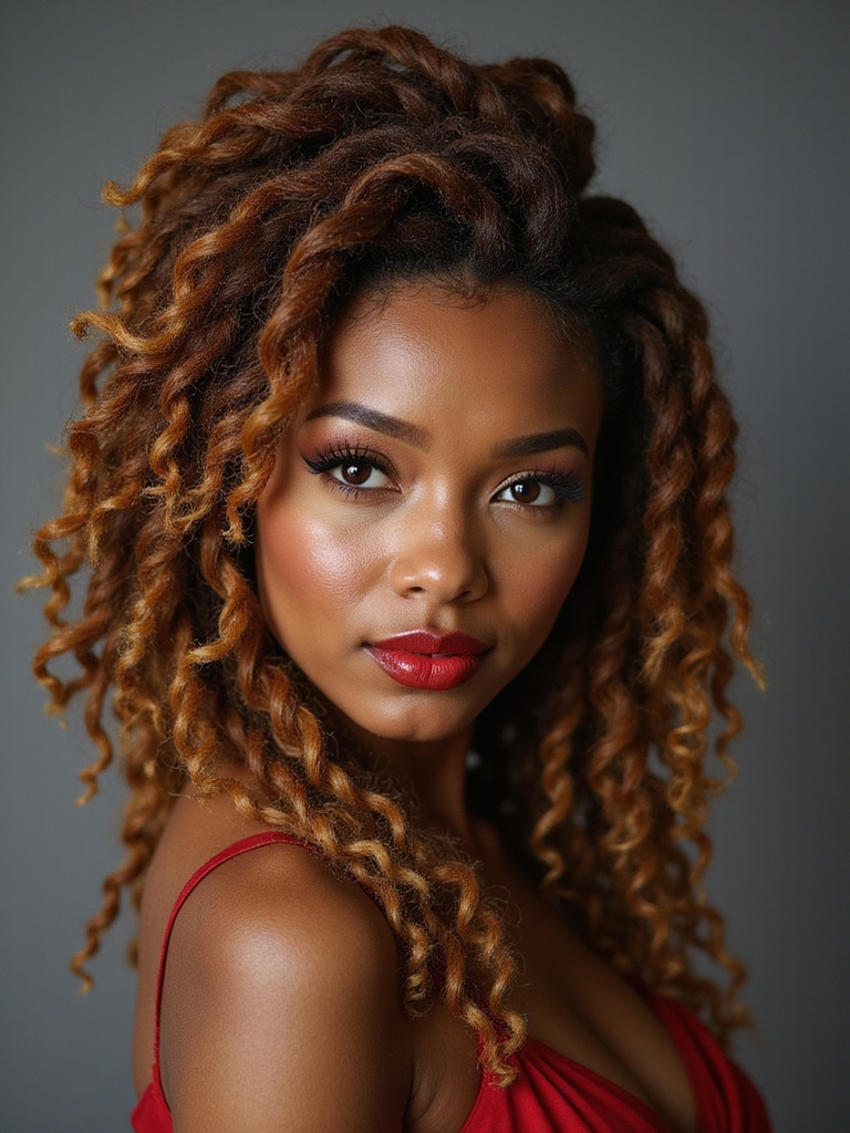 vintage inspired dreadlock styles