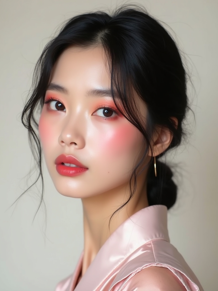 vivid diffused high cheek flush