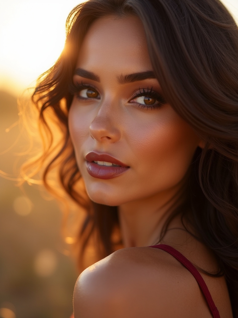 warm golden luminous haze
