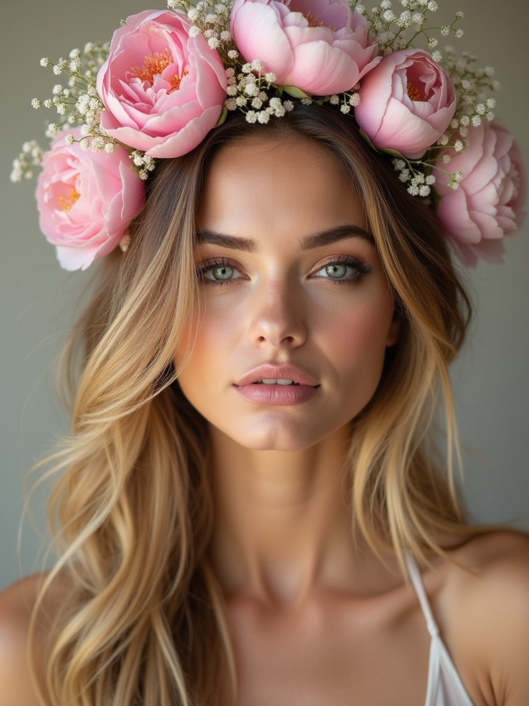 whimsical floral headband accessory