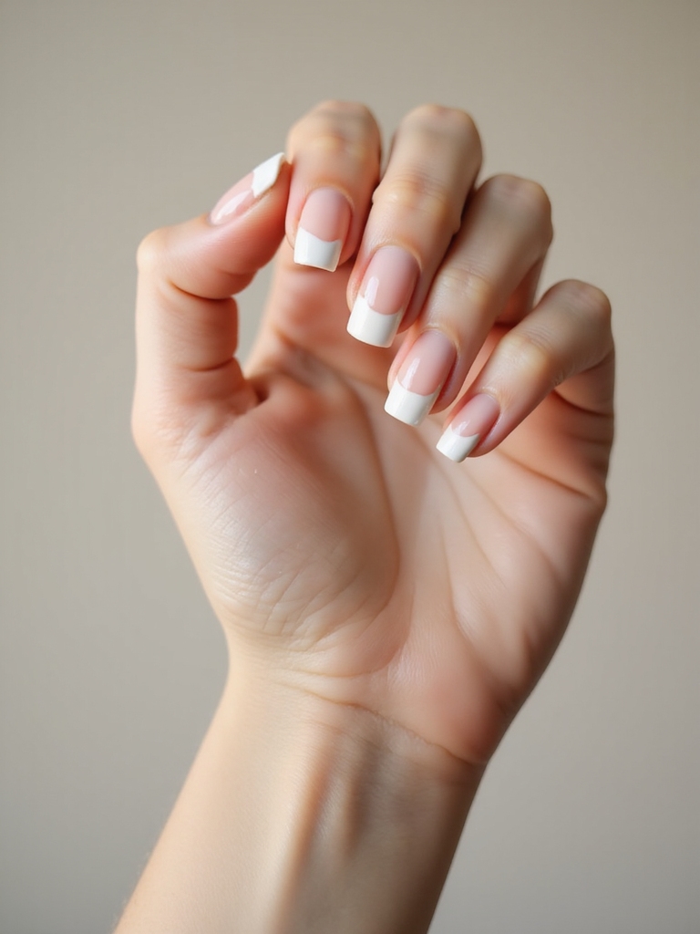 whisper thin creamy french tips