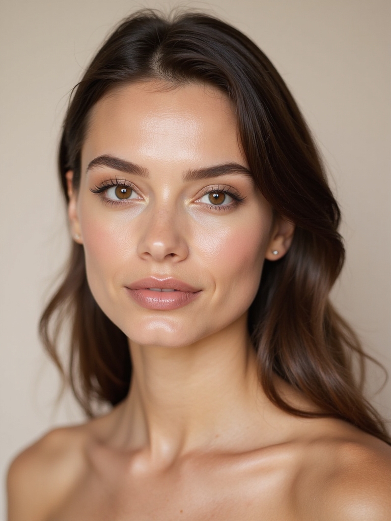 whispered radiant subtly blended highlights