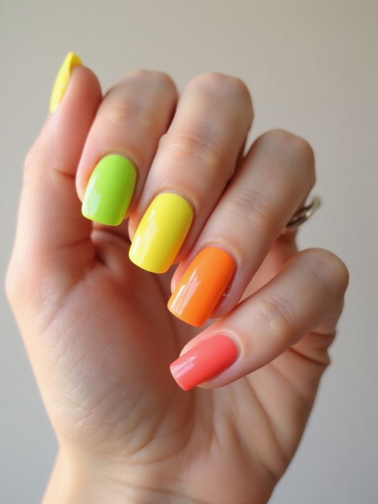 zesty multicolored citrus skittle