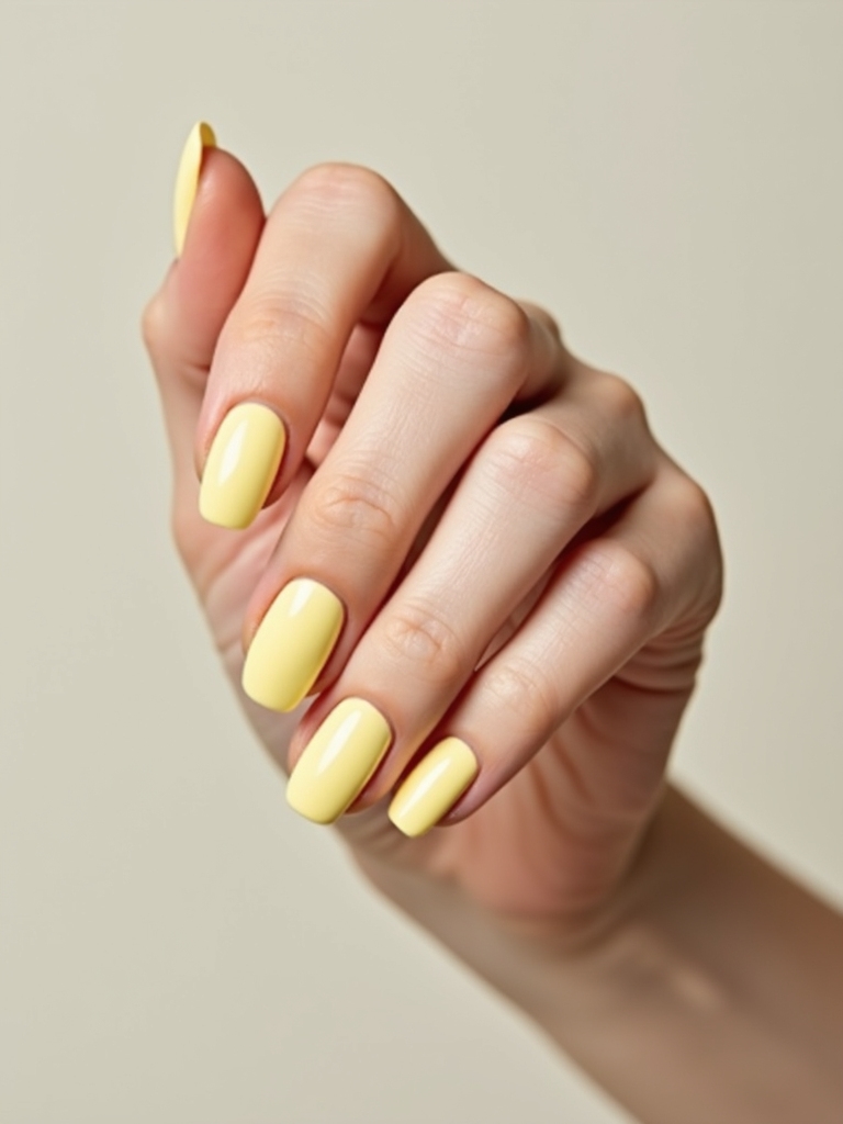 buttery pastel floral manicure