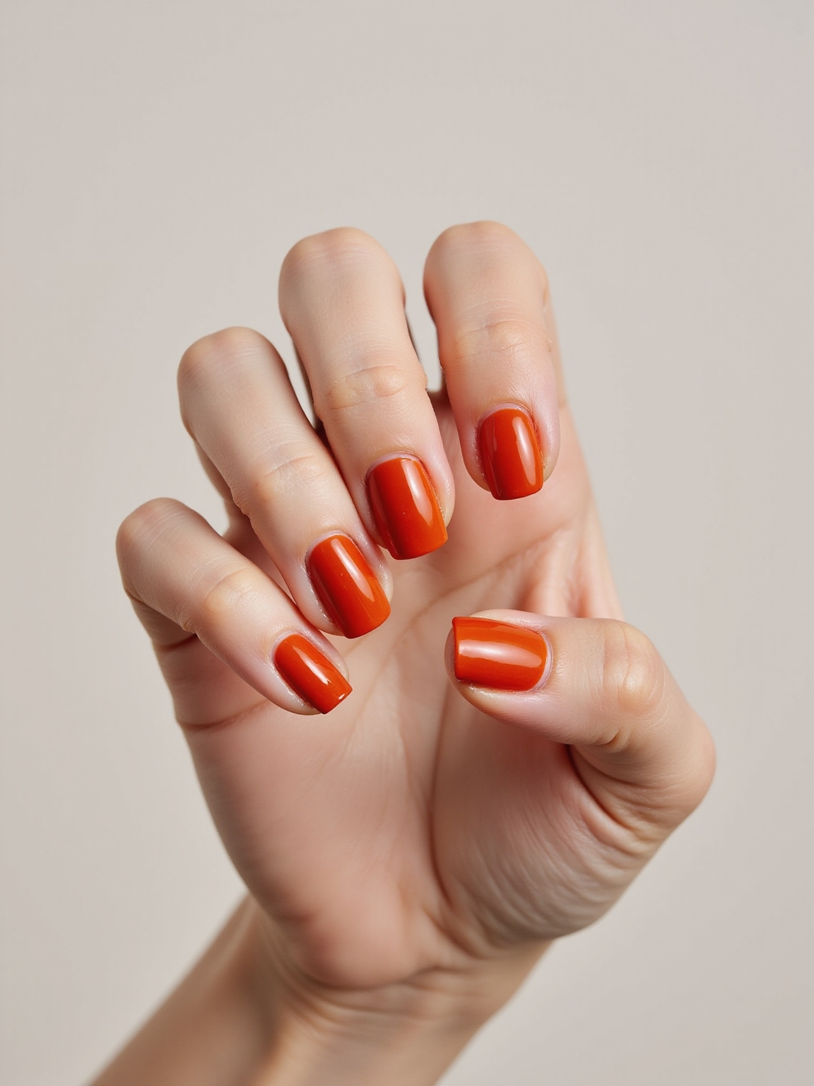 confident cozy spicy burnt orange