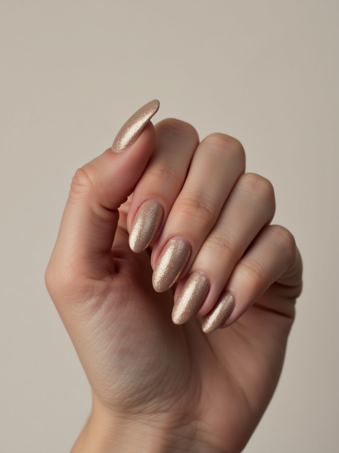 cozy micro glitter mocha gradient