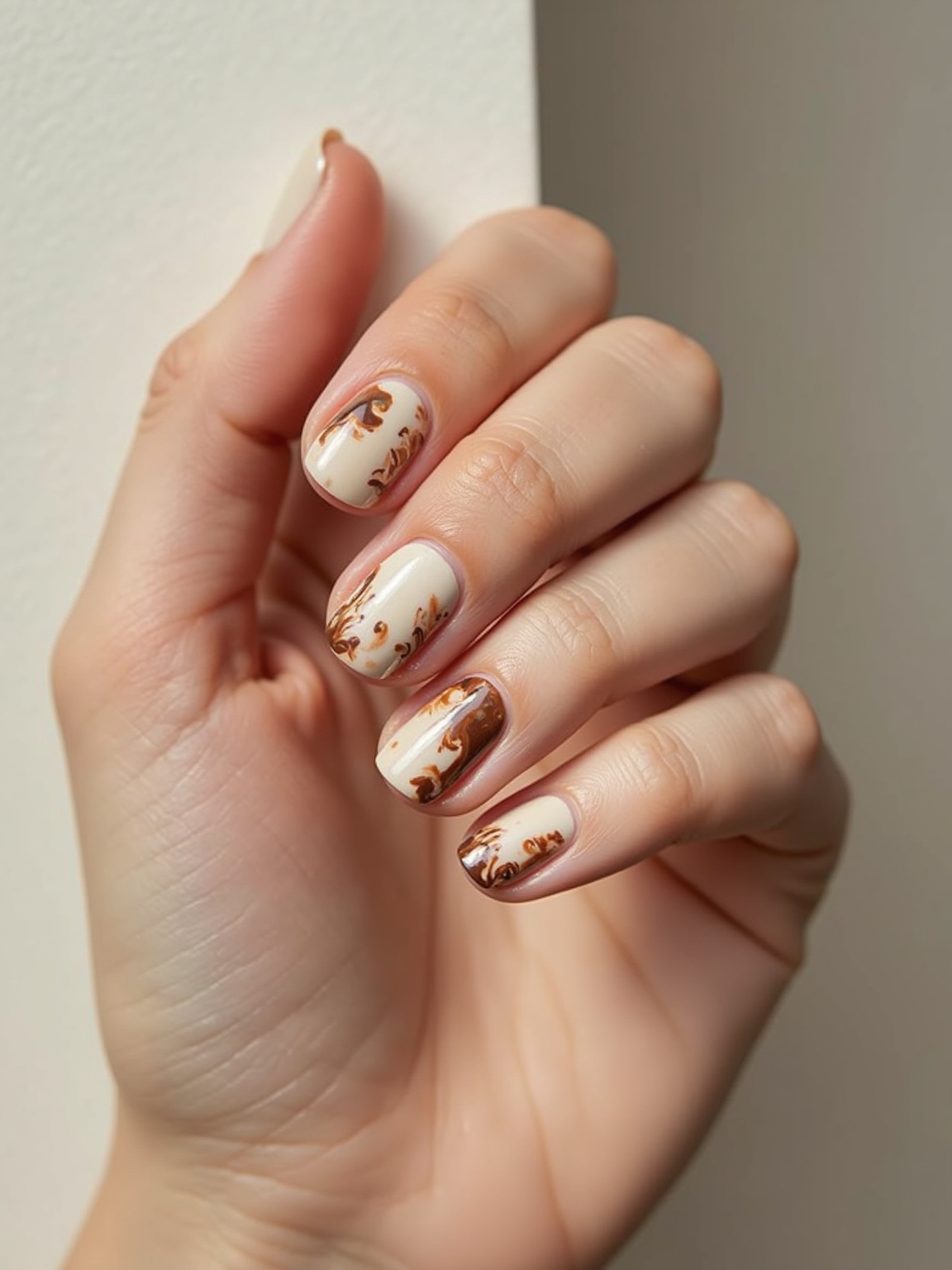 creamy caramel espresso marble