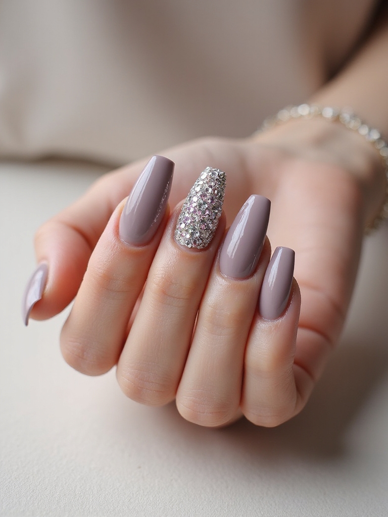 dripping rhinestones on coffin