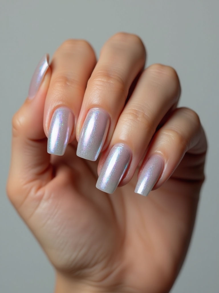 icy chrome mirrored halo