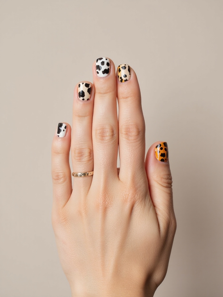 leopard zebra neon safari