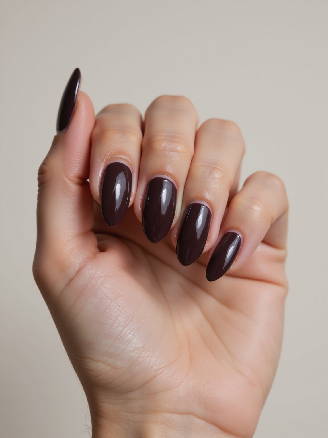 long almond nails moody
