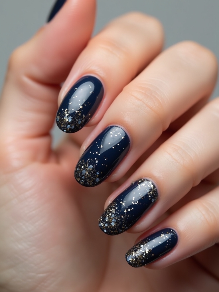 midnight confetti sparkle dots