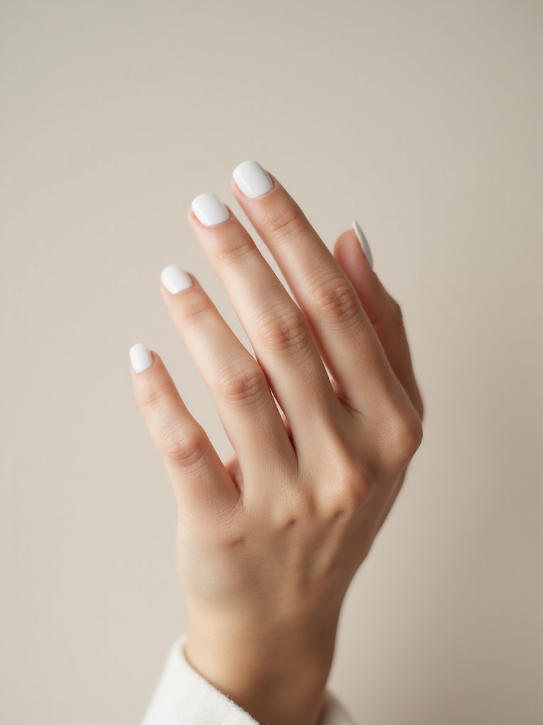 milky base razor thin tips