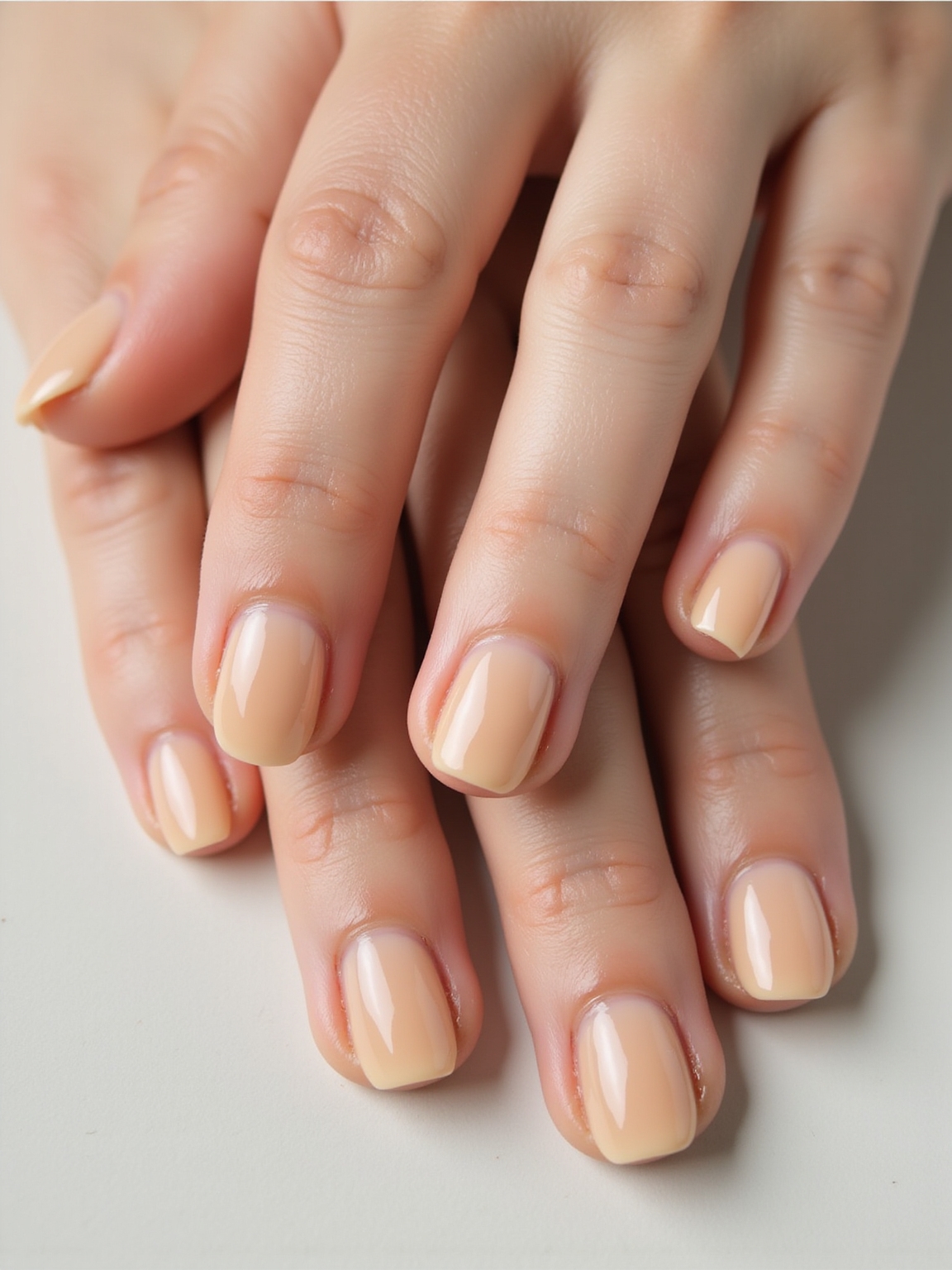 milky caramel translucent sheen