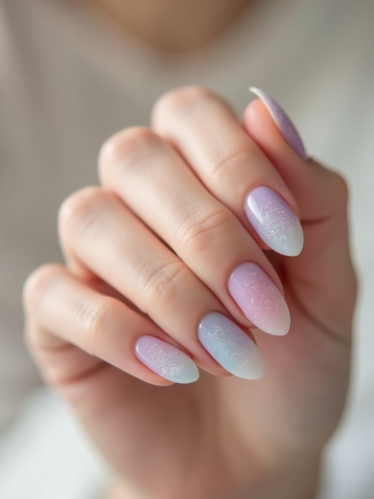 milky icy pastel sheers