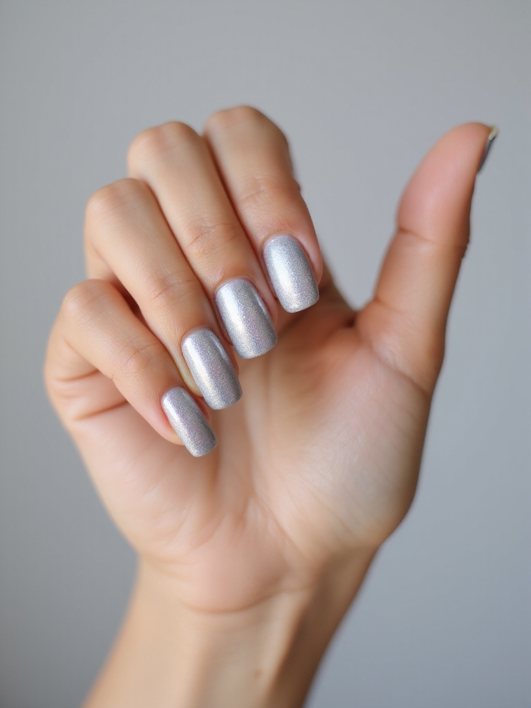 milky pearlescent chrome finish