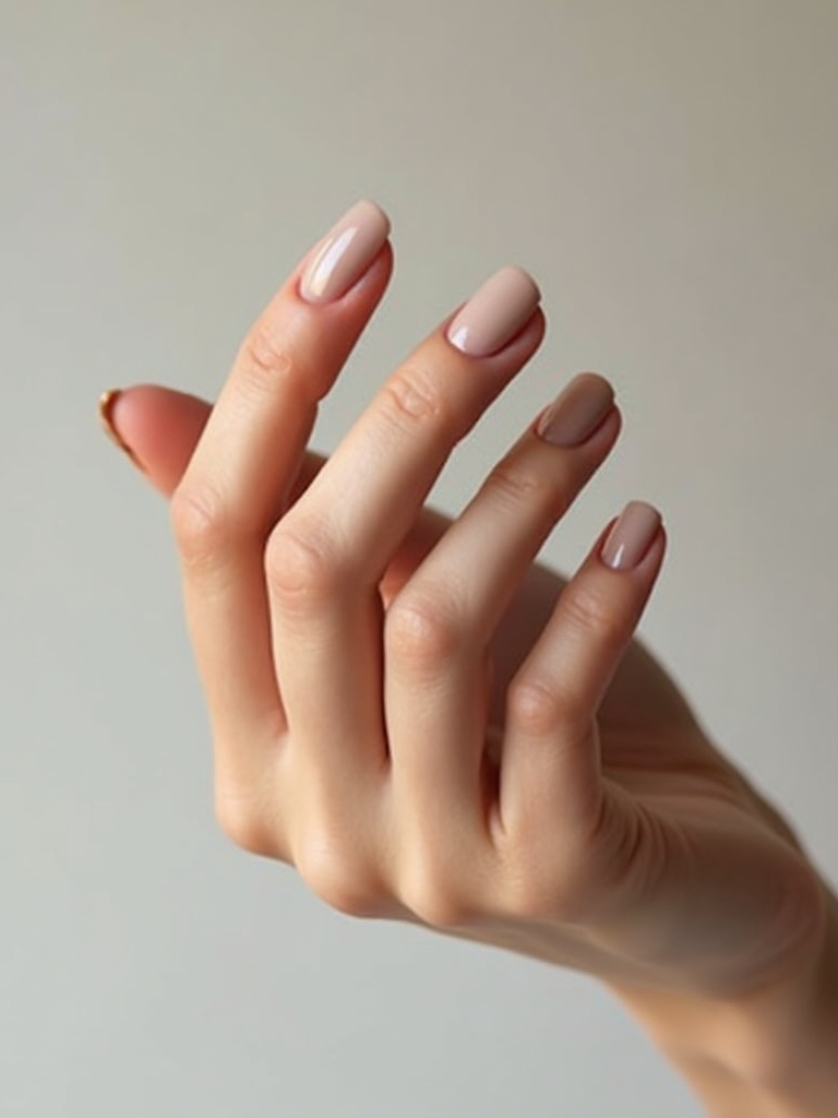 neutral negative space crescents