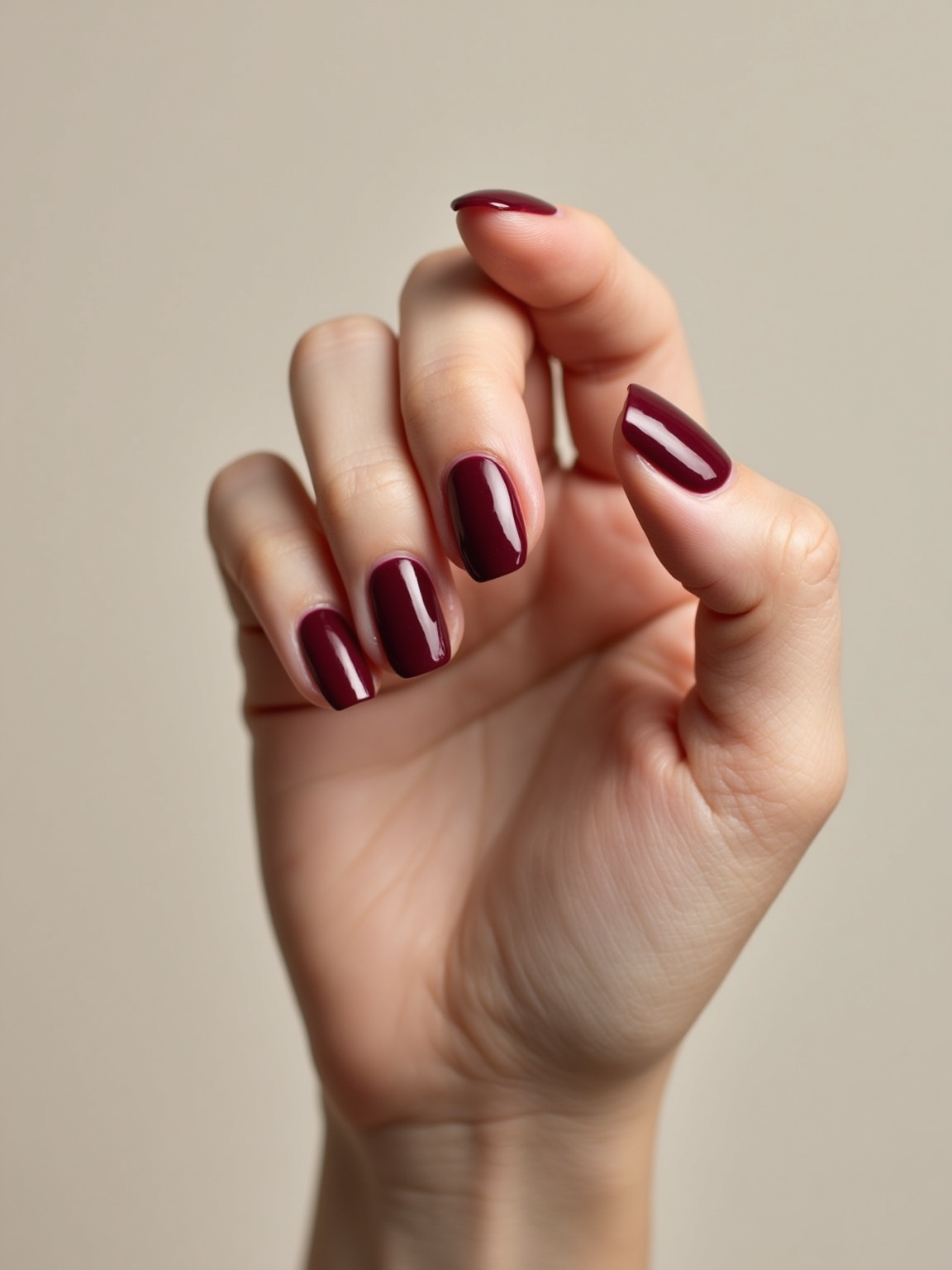 oxblood flatters every skin tone