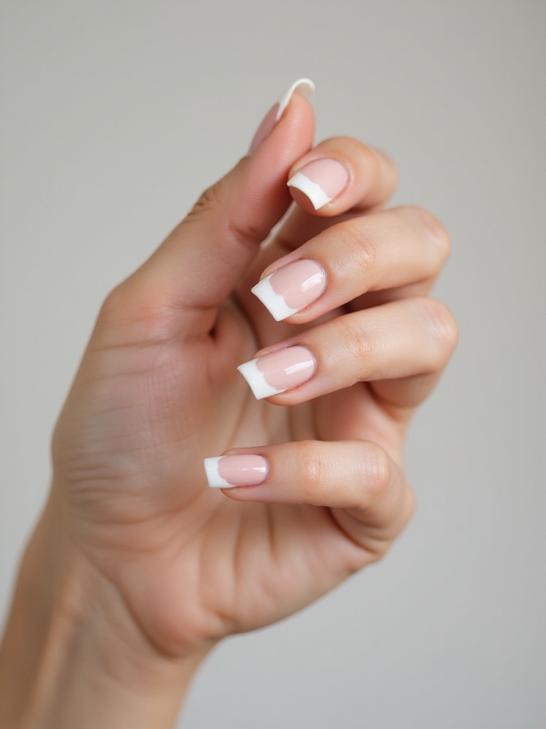 razor thin micro french tips