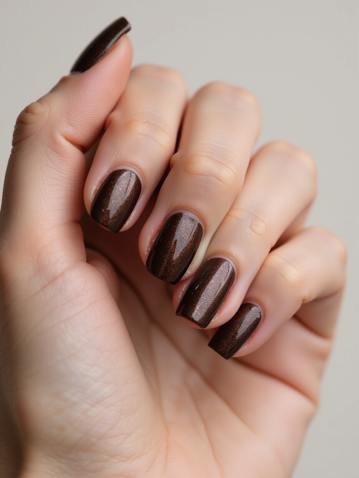 rich cocoa shimmer cat eye