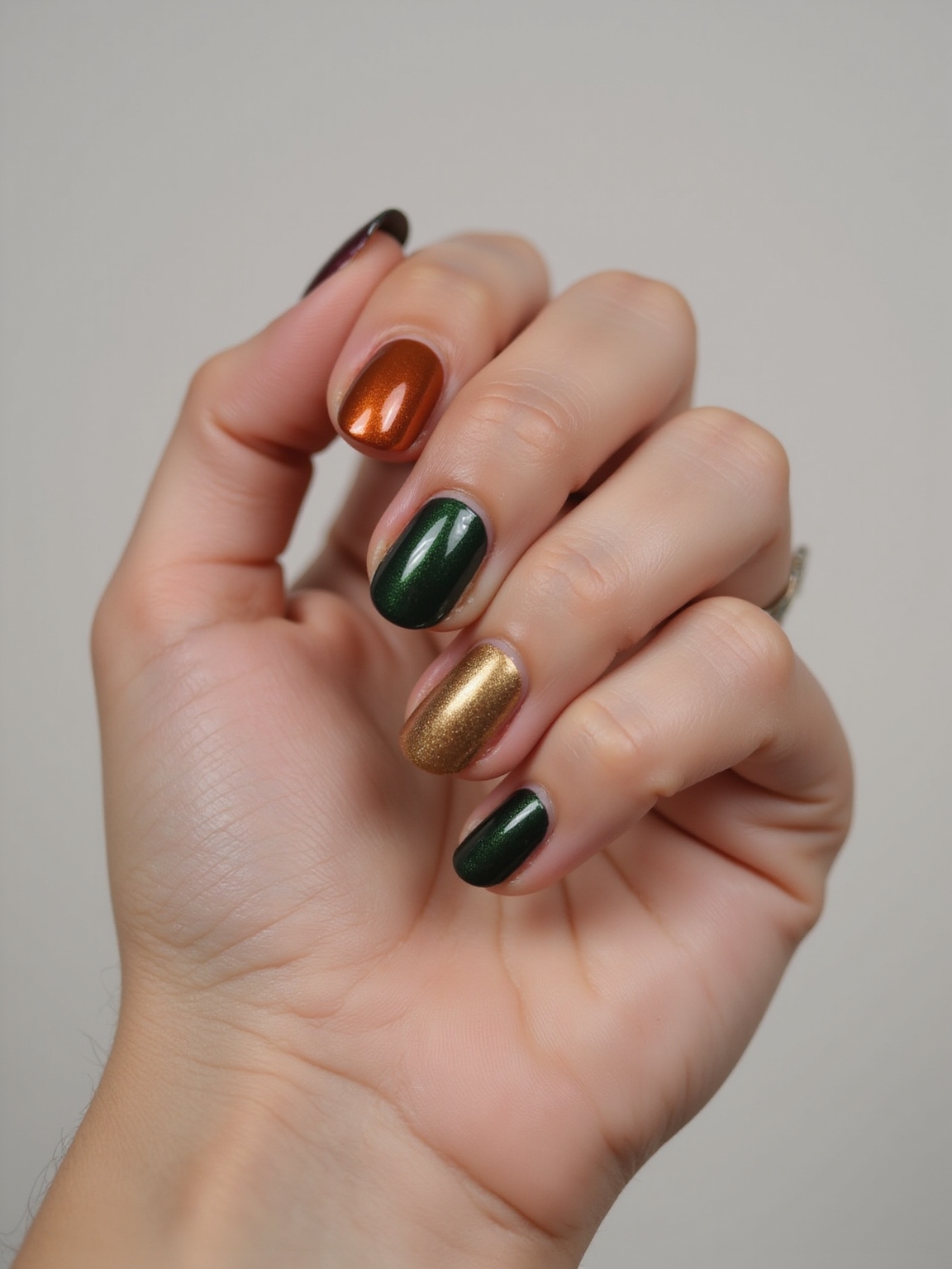 seasonal chrome tinted layered finishes