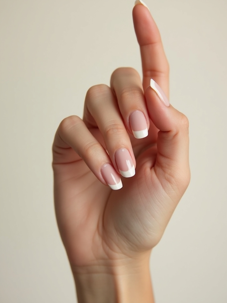 sheer nude thin tips