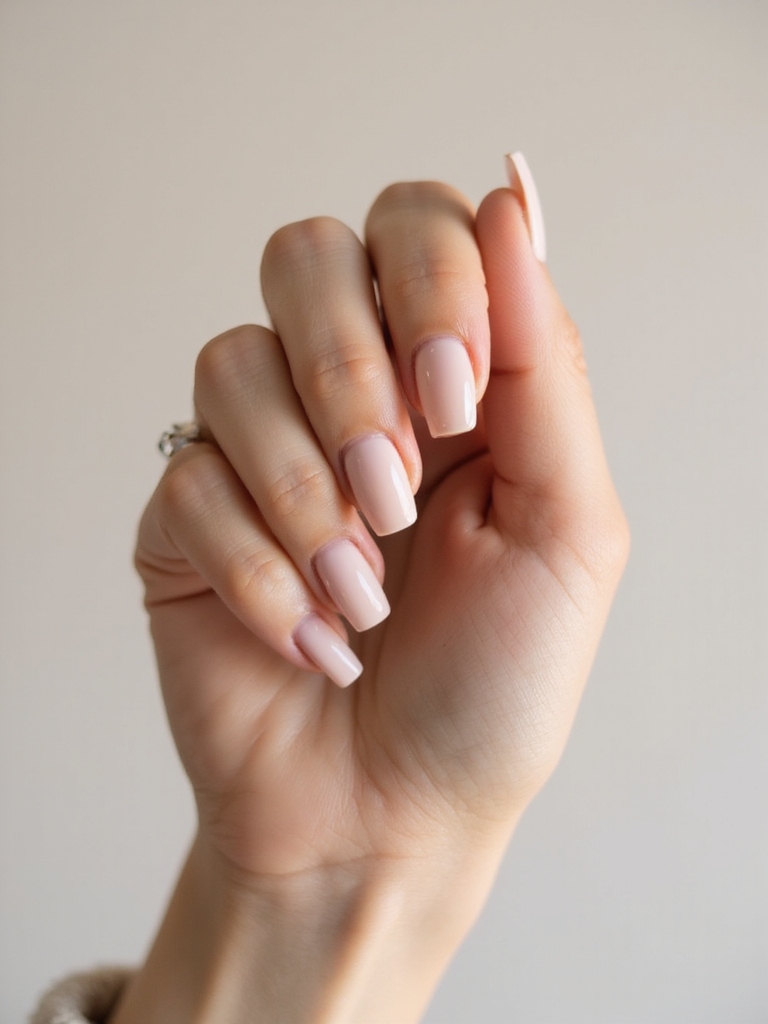 short acrylic nails looks