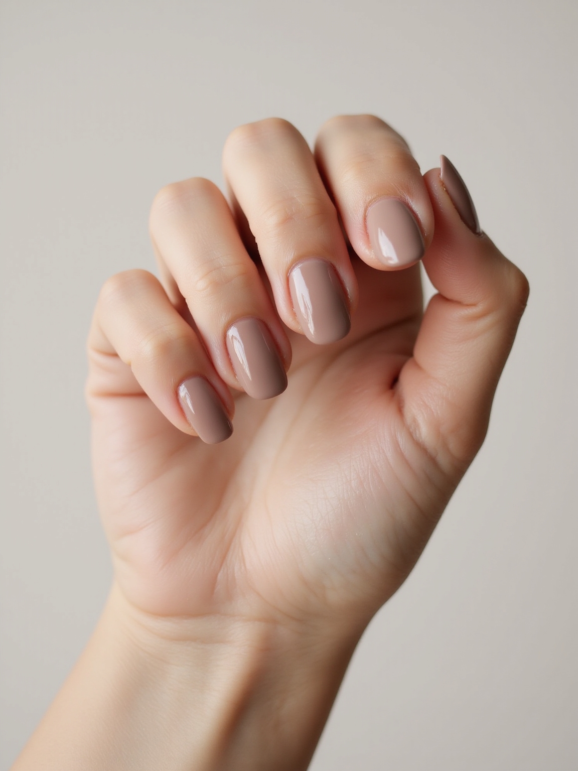sleek minimalist thin line manicure