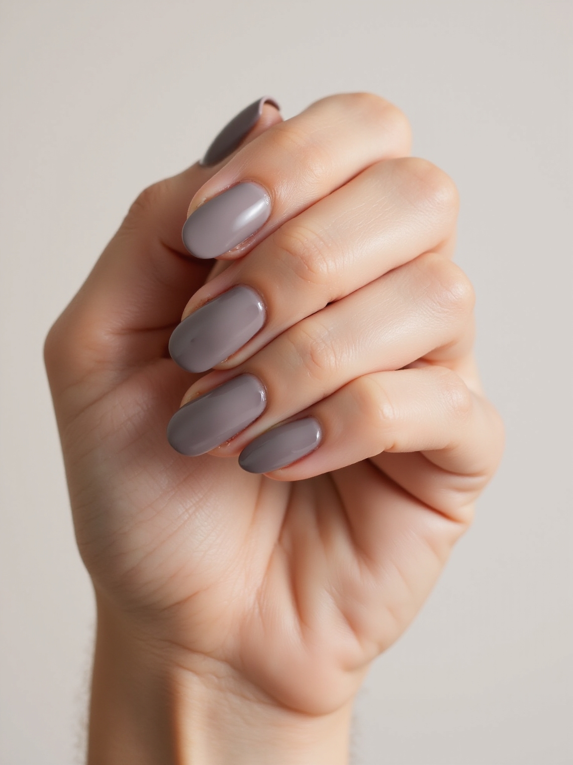smoky taupe velvet matte