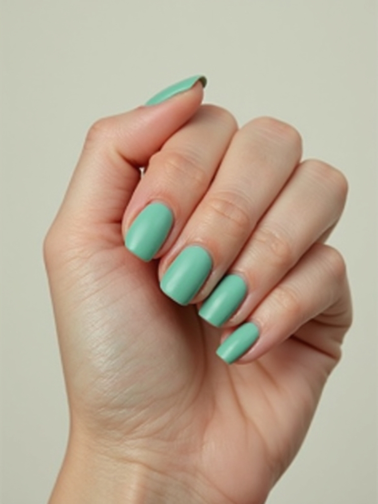 soft matte mint minimalism
