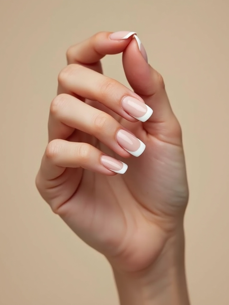 ultra thin glossy nude tips