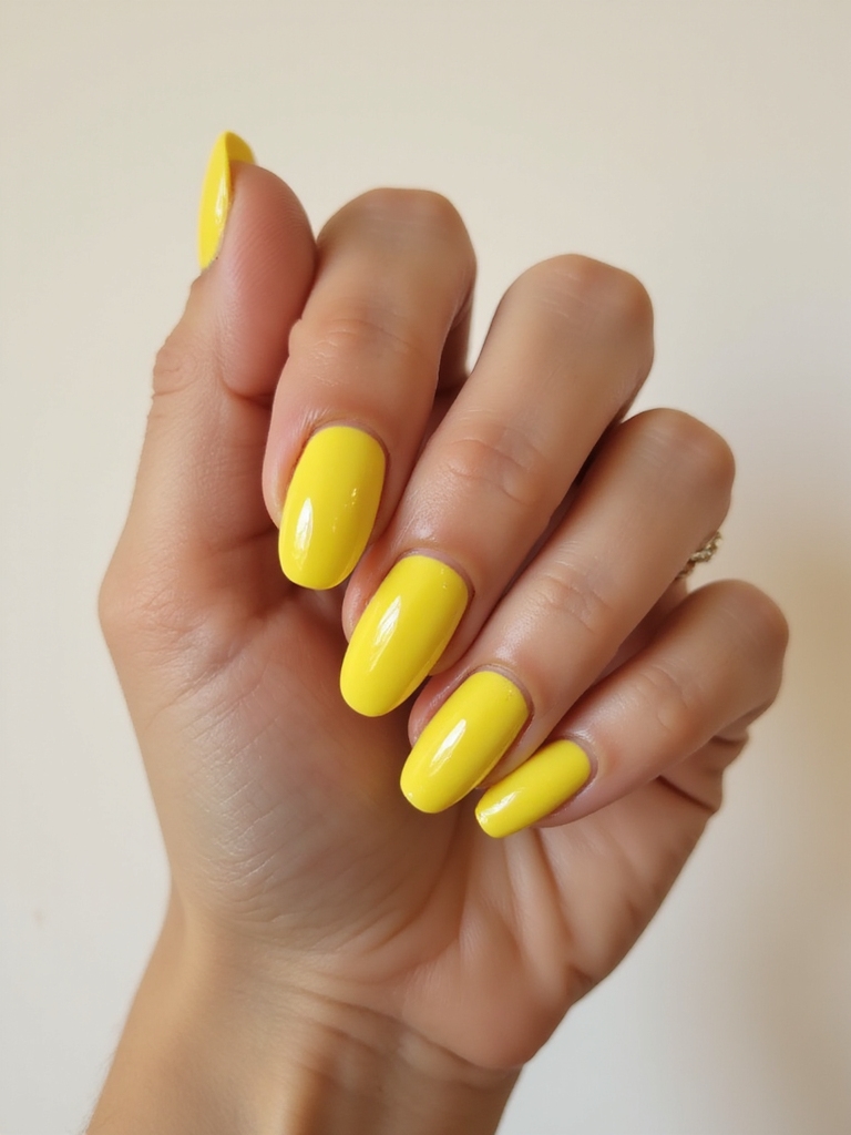 uv cured lemon chrome shine