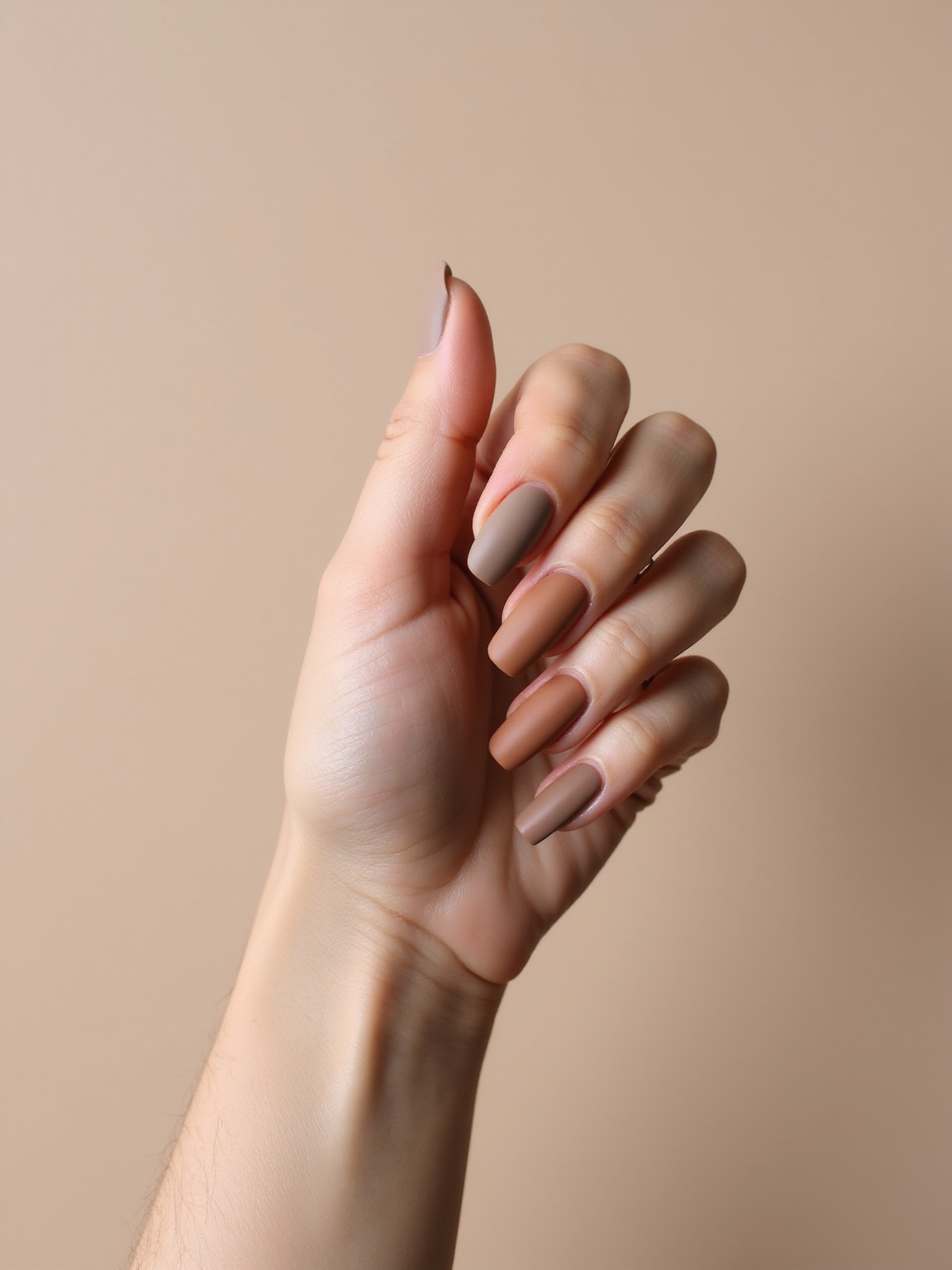 velvet matte fall nailistry