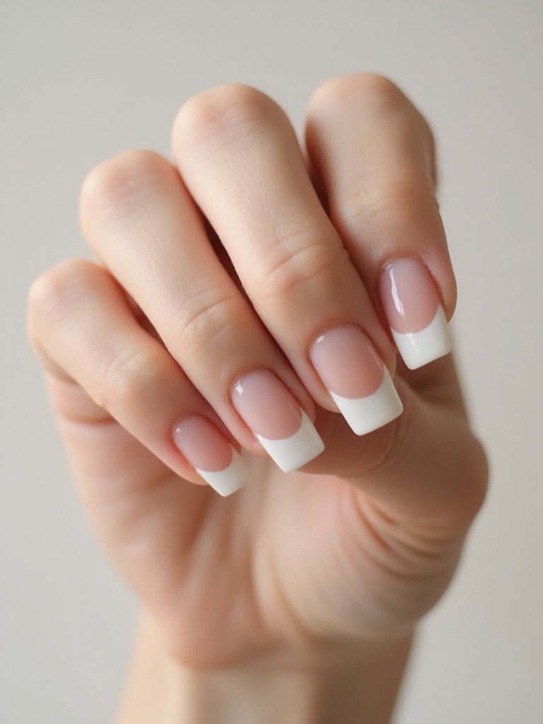 whisper thin micro french tips
