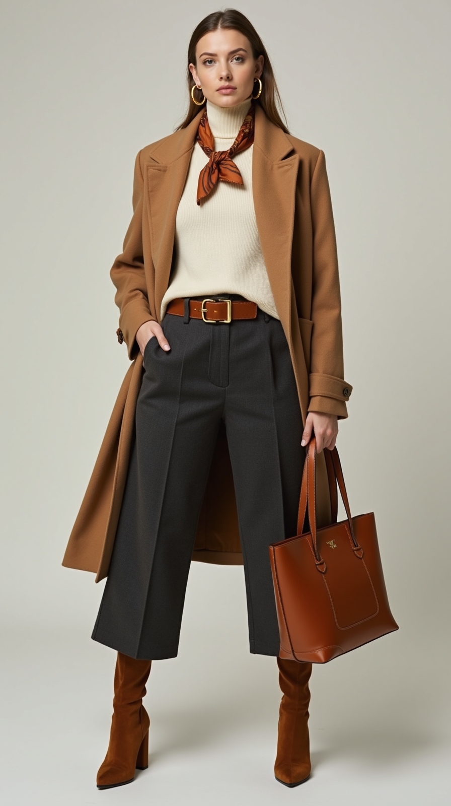 accessories that flatter silhouette