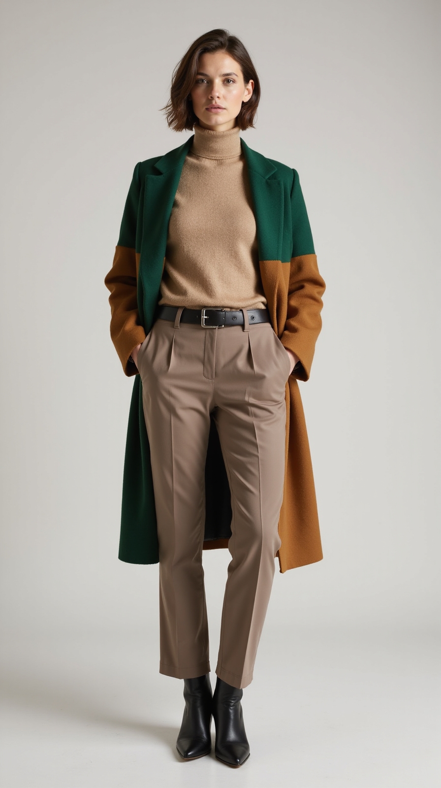 bold coat neutral basics