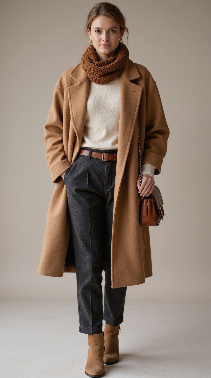 bold cozy tailored layers